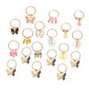 Ipetboom 18pcs Butterfly Hair Charms Dreadlock Braid Accessories Hair Jewelry for Women view 1