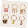 Ipetboom 18pcs Butterfly Hair Charms Dreadlock Braid Accessories Hair Jewelry for Women view 3