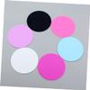 FOMIYES 3sets Professional Nail Art Mixing Palette Round Resin Paint Tray Makeup Palette Easy Carriage and Storage 5pcs*3 view 3