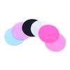 FOMIYES 3sets Professional Nail Art Mixing Palette Round Resin Paint Tray Makeup Palette Easy Carriage and Storage 5pcs*3 view 4
