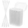 Ipetboom Baby Care Buds Swabs 200pcs Medical Cotton Swabs Large Cotton 2 Different Heads 74mm Safe for Baby view 1