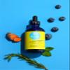 Curls Blueberry Bliss Blueberry & Mint Hair and Scalp Strengthening Oil - 4 oz, Root-Penetrating Hair Oil with Turmeric, Rosemary & Pumpkin Seed Oil, Hair and Scalp Treatment Oil, All Hair Types view 3