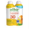 Alba Botanica Hawaiian Coconut Sunscreen, Spray Broad Spectrum SPF 30 Sunscreen, Water Resistant and Biodegradable 5 fl oz Bottle (Pack of 2) view 1