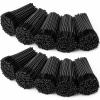 1000 Disposable Mascara Wands Eyelash Brushes Spoolies for Eyebrow Eye Lash Extension Black view 1