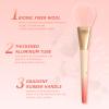 DUcare Makeup Brushes Set 14Pcs Love Struck Makeup Brush Set Premium Synthetic Kabuki Foundation Blending Face Powder Blush Concealers Eye Shadows Brushes view 4