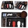 FOYTOKI Hair Clipper Storage Box Barber Organizing Tray Hair Salon Clippers Holder Styling Tools Organizer Barbershop Mat view 3