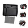FOYTOKI Hair Clipper Storage Box Barber Organizing Tray Hair Salon Clippers Holder Styling Tools Organizer Barbershop Mat view 4