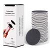 60pcs Replaceable Sandpaper Refill Discs for Electric Foot File Callus Remover Hard Dry Dead Skin Removal (Medium 100 Grit) view 1