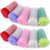 1000 Disposable Mascara Wands Eyelash Brushes Spoolies for Eyebrow Eye Lash Extension Crystal Multicolor view 1