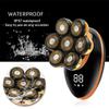 EKHOU Head Shavers for Bald Men, 7D Rechargeable Bald Head Shavers Kit for Men USB LED Display Electric Razor Heads Beard Ear Nose Hair Facial Trimmer view 4