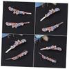Ipetboom 2pcs Elegant Hairpins Set Zinc Alloy Hair Clips for Women Delicate Peacock Design Hair Accessories Blue for Wedding and Special Occasions view 1