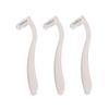 BIUDECO 3pcs Women Hair Shaving Razor Set Portable Armpit Leg Hair Remover Safe Compact Design for Smooth Shaving for Travel Sensitive Areas view 1