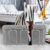 NOLITOY Barber Clipper Rack Stand Stainless Steel Hair Clipper Holder for Salon Storage Compact Design for Easy Organization of Electric Clippers and Hair Tools view 3