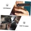 Ipetboom 4pcs Double-sided Hair Cutter Comb for Professional Hair Trimming and Styling Haircut Tool for Easy Blending and Thinning Black view 2