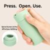 5 Pack TSA Approved Travel Bottles Set Leak Proof Toiletry Containers Squeezable Refillable Bottles Carry-On Size Cream Lotion Shampoo Dispenser with Bag view 2