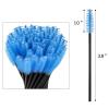 BTYMS 500 Pieces Disposable Mascara Wands Eyelash Brush Brow Brushes Applicators Lash Spoolies for Eye Lash Extension - Multi Color view 2