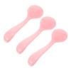Beatifufu 3pcs Women's Silicone Facial Cleansing Brush Skincare Tools Gentle Face Scrubber for Cleansing view 1