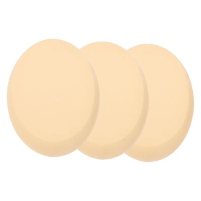 Ipetboom Makeup Powder 3pcs Large Oval Soft Comfortable Bb Cream Puff Practical