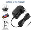 XMHEIRD DC Adapter for Wahl 9860-700 Groomsman Pro Grooming Shaver Trimmer Power view 3