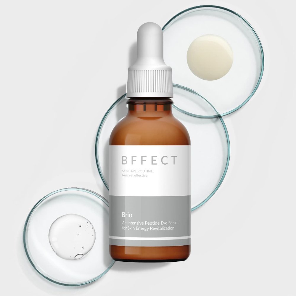 Brio Peptide Serum Lotion for Eye, Reduces Dark Circles & Puffiness Eye Serum, 1 Fl Oz