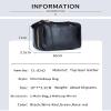 Dajingkj Lipstick Case with Mirror Lipstick Organizer Genuine Leather Lip Gloss Bag Mini Lipstick Holder Womens Girls Travel Lipgloss Makeup Storage Case view 4