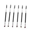 Ipetboom 6pcs Double-ended Eyebrow and Lash Brush Spoolie and Brow Grooming Tools for Eye Makeup Comfortable and Strong for Use view 1