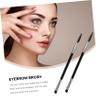 Ipetboom 6pcs Double-ended Eyebrow and Lash Brush Spoolie and Brow Grooming Tools for Eye Makeup Comfortable and Strong for Use view 2