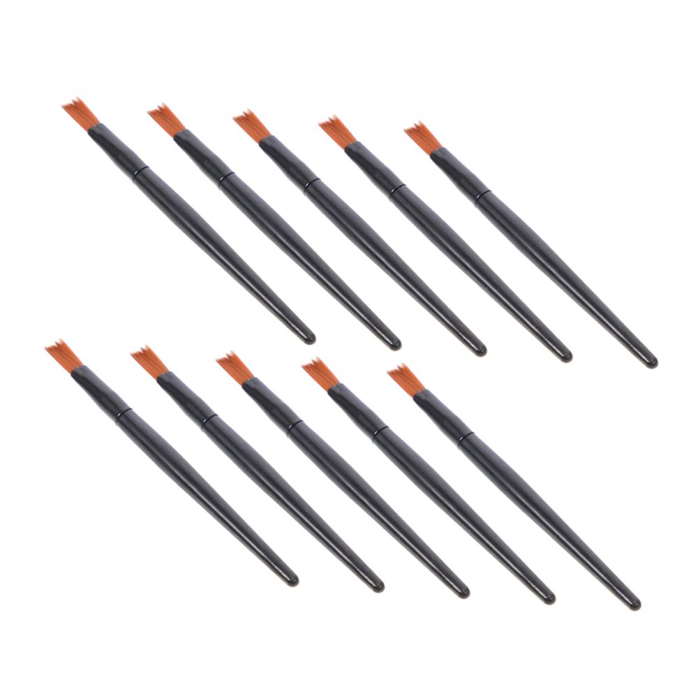 Ipetboom 100pcs Mini Lip Brush Makeup Lipstick Lip Gloss Brush for Beauty Tools