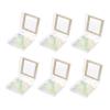 Beatifufu 6pcs Plastic Eyelash Case Falsecara Glitter Lashes Packaging Box for Storage view 1