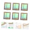 Beatifufu 6pcs Plastic Eyelash Case Falsecara Glitter Lashes Packaging Box for Storage view 3