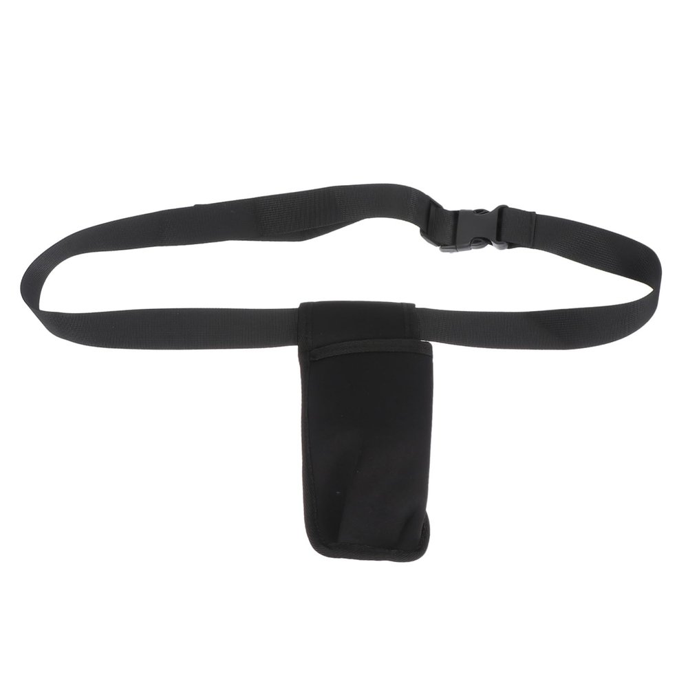 Ipetboom 1pc Portable Holder Waist Pouch Massage Bottle Organizer for Professional Masseur and Wear-resistant Design Black