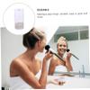 Beatifufu Makeup Brush Holder Organizer with Lid Portable Cosmetic Storage Box Featuring Elegant Pearls Durable and Design for and Teens view 3