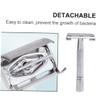 Gogogmee Classic Vintage Double-sided Manual Razor Holder Brush and Blades Shaving Machine for Men for Home and Travel Use Retro Design Satisfying Shaving Experience view 3