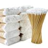 1000 PCS Long Cotton Swabs with Wooden Sticks, Lint- Free Highly Absorbent Long Cleaning Swabs, Cotton Tipped Applicators for Eye Ears, Makeup, Gun Applicators, Oil, Pet Care view 1
