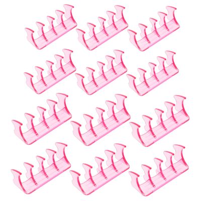 Beatifufu 30pcs Heat Insulation Hair Perm Clips Durable Curling Support for Salon Use Protects Hair from Heat Damage for Styling Coloring and Perming