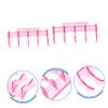 Beatifufu 30pcs Heat Insulation Hair Perm Clips Durable Curling Support for Salon Use Protects Hair from Heat Damage for Styling Coloring and Perming view 2