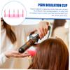 Beatifufu 30pcs Heat Insulation Hair Perm Clips Durable Curling Support for Salon Use Protects Hair from Heat Damage for Styling Coloring and Perming view 4