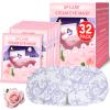 XPCARE 32 Pack Steam Eye Masks for Dry Eyes, SPA Warm Sleep Eye Mask, Disposable Heated Eye Mask for Dark Circles, Puffy Eyes, Relief Stress Eye Fatigue(Rose) view 1