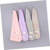 Ipetboom Thickened Fast Drying Hair Cap Ear Design Ultra Absorbent Towel Wrap for Wet Hair Lightweight and Portable Bath Cap Lavender view 4