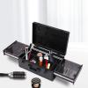BFDIEEM Barber Carrying Case, Barber Briefcase for clippers and supplies, Large Beauty Salon Tool Kits Storage, Portable Travel Barber Carry Cases, Organizer Box for Clippers Trimmers view 3