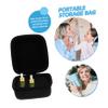 Ipetboom 2pcs Portable Storage Pouches Shockproof and Organizer for Bottles for Travel and Home Use Black view 3