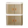 2PCS Small Storage Drawers, Stackable Makeup Drawer Hair Accessories Organizer Plastic Storage Boxes Vanity Desk Storage for Cosmetics Lipsticks(#2) view 1