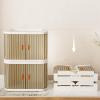 2PCS Small Storage Drawers, Stackable Makeup Drawer Hair Accessories Organizer Plastic Storage Boxes Vanity Desk Storage for Cosmetics Lipsticks(#2) view 2