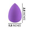5 PCS Round Makeup Blender Sponge, For Powder, Liquid, or Cream Make Up Application view 2