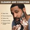 Beard Wash and Beard Conditioner for Men & Beard Grooming Kit for Men, Beard Care Kit Includes Beard Oil and Balm, Beard Shampoo Perfect Gifts for Him Man Dad Boyfriend view 2