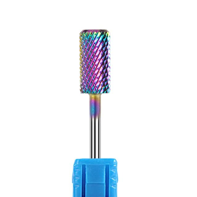 Carbide Tungsten Nail Bits Milling Cutter Burrs Electric Nail Drill Bit Pedicure Cuticle Clean Tools for Manicure Buffers Drill - (Color: 4Wx)