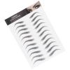 6D Eyebrow Tattoo Sticker, Professional Waterproof Long Lasting Eyebrow Transfers Sticker Household Portable Women Eyebrow(BLACK-10) view 3