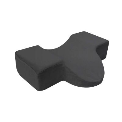 Almencla U Shape Eyelash Extension Pillow, Makeup Grafting Eyelash Groove Pillow for Beauty, Salon, Home, Makeup, Black
