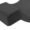 Almencla U Shape Eyelash Extension Pillow, Makeup Grafting Eyelash Groove Pillow for Beauty, Salon, Home, Makeup, Black view 2
