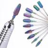 Carbide Tungsten Nail Bits Milling Cutter Burrs Electric Nail Drill Bit Pedicure Cuticle Clean Tools for Manicure Buffers Drill - (Color: 3Wsl) view 3
